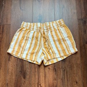 Old Navy Yellow Shorts Linen